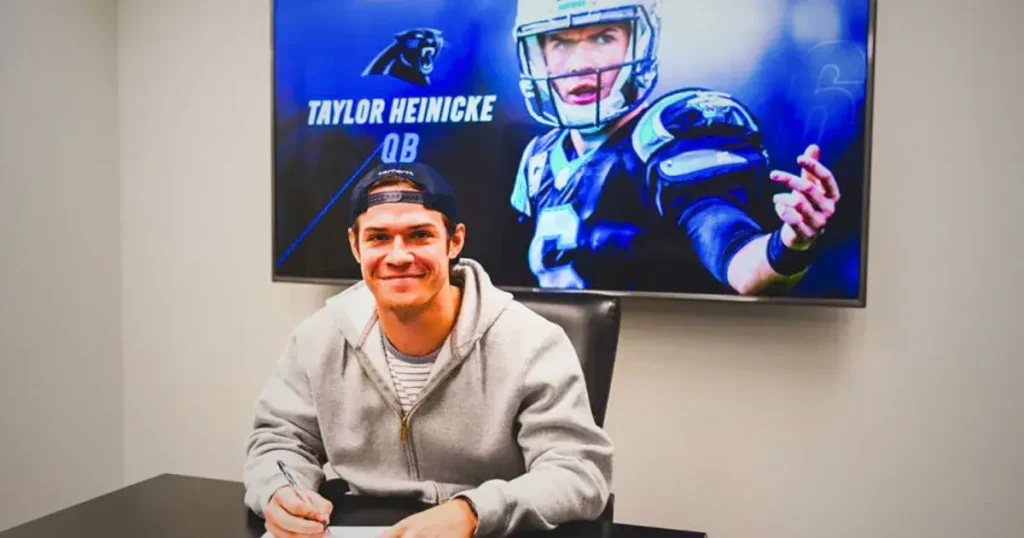 Professional Football Journey Of Taylor Heinicke