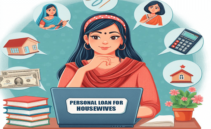 personal loan for housewives