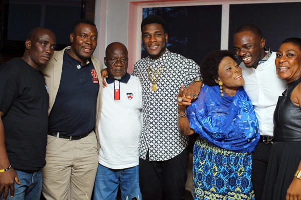 Burna Boy family