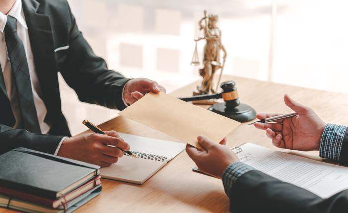 Lawyer give bail application
