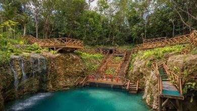 Explore Hoyo Azul The Blue Hole Cenote Adventure in Cap Cana