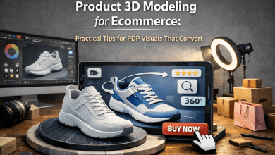 Product 3D Modeling for Ecommerce