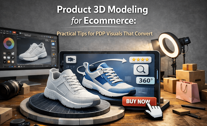 Product 3D Modeling for Ecommerce