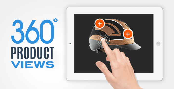 Sample 3D product angle PDP in white setting