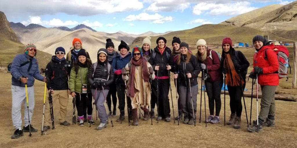 Flash Pack group climb Rainbow Mountain in Peru 1024x512 1